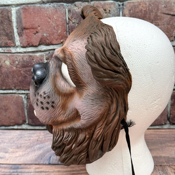 Vintage‎ 1980's Halloween Imagineering Inc Bear Half Mask #198 One Size - Picture 3 of 7